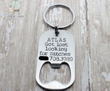 Bottle Opener Dog Tags