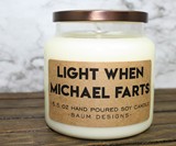 Personalized Fart-Thwarting Candles