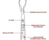 Laser Pointer Tactical Necktie