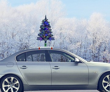 The Christmas Car Tree The Christmas Car Tree