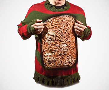 Freddy Krueger Animated Chest of Souls Sweater Freddy Krueger Animated Chest of Souls Sweater