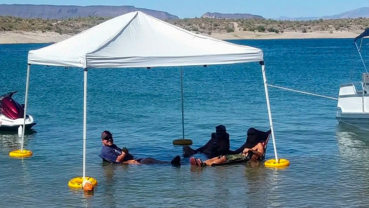 Water Shade Canopy Float Kit Water Shade Canopy Float Kit