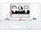 Freewrite Traveler Ghost Transparent Digital Typewriter