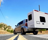 Hitch Hotel Expandable Wheel-less Trailer