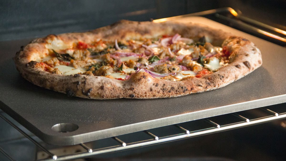 NerdChef Steel Pizza Stone NerdChef Steel Pizza Stone
