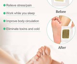 Ginger Foot Pads for Detox & Better Sleep