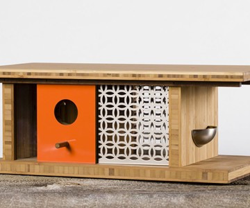 Mid-Century Modern Birdhouses Mid-Century Modern Birdhouses