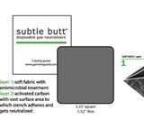 Subtle Butt Disposable Gas Neutralizers