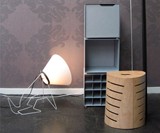 Cone Doggie Lamp Staring at the Wall