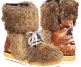 Furry Chewbacca Boots