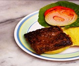 Big Burger Press with Built-in Dimpler