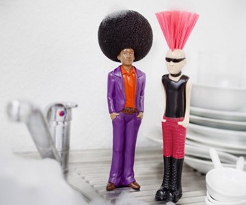 'Fro & Hawk Dish Brushes 'Fro & Hawk Dish Brushes