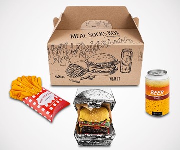 Meal Socks Box Meal Socks Box