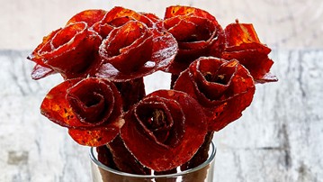 Beef Jerky Flower Bouquets
