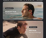 Bone Conduction Bluetooth Headphones