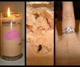 Diamond Ring Candles