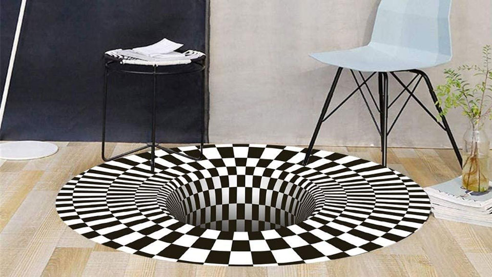 Vortex Illusion Rug Vortex Illusion Rug