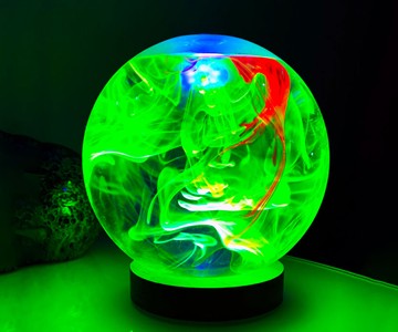FluoroSphere Fluorescent Light Show FluoroSphere Fluorescent Light Show