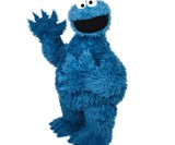 Life-Size Posable Cookie Monster Replica