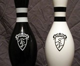 Bowling Pin Salt & Pepper Grinders
