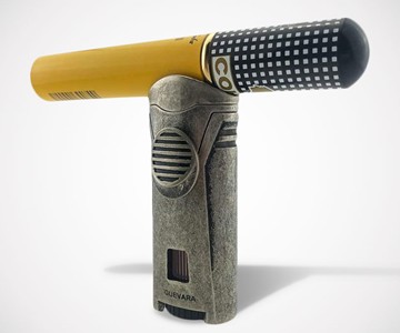 Guevara Cigar Lighter with Cigar Stand Guevara Cigar Lighter with Cigar Stand