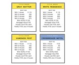 Breaking Bad Methopoly - Property Cards