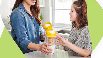 The CrunchCup - Mix-As-You-Eat Portable Cereal Cup The CrunchCup - Mix-As-You-Eat Portable Cereal Cup