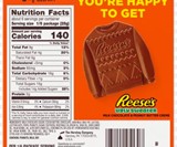 Reese's Peanut Butter Ugly Sweater Candy