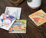 Frank Lloyd Wright Absorbent Stone Coasters
