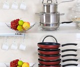 Height Adjustable Pot & Pan Organizer Rack