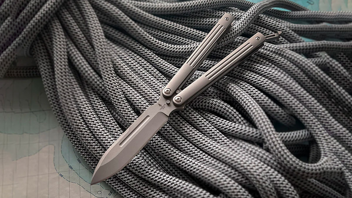 Terrain 365 Invictus Bali-Ti Butterfly Knife Terrain 365 Invictus Bali-Ti Butterfly Knife