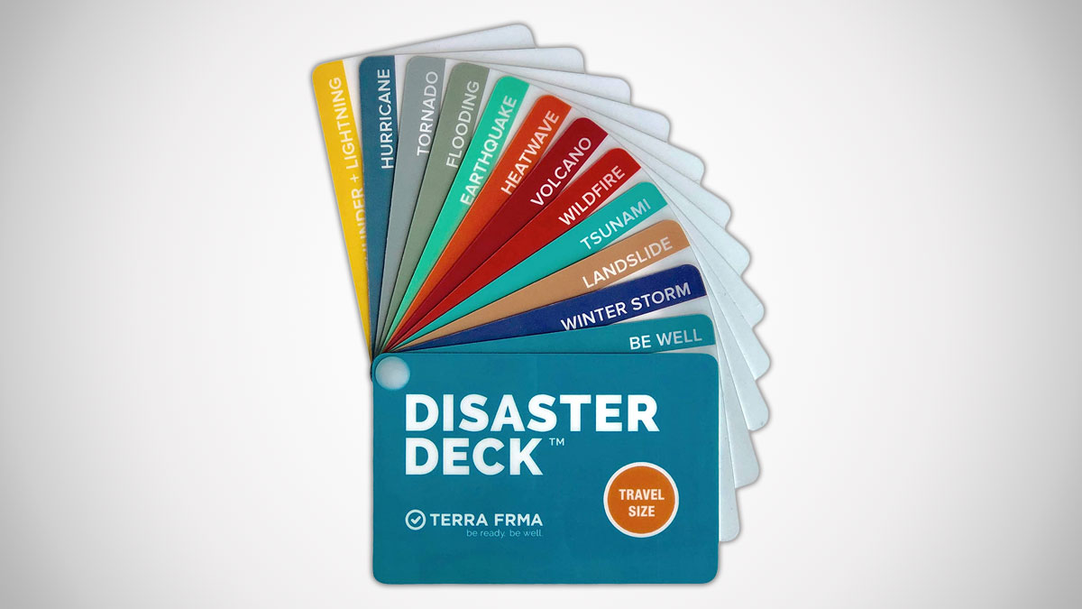 Disaster Deck Pocket Size Emergency Survival Cards Disaster Deck Pocket Size Emergency Survival Cards