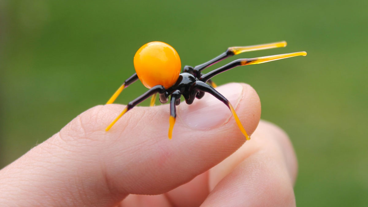 Glass Symphony Glass-Blown Spiders Glass Symphony Glass-Blown Spiders