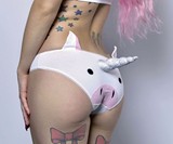 3D Unicorn Underwear