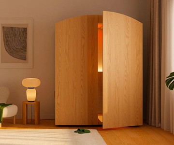 Ancient Ritual Arc Modern Home Sauna