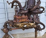 Pearl Driver Octopus Water Fountain