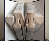 Personalized Book Sculptures