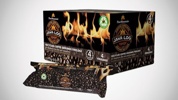 Java Log - Recycled Coffee Grounds Fire Logs Java Log - Recycled Coffee Grounds Fire Logs