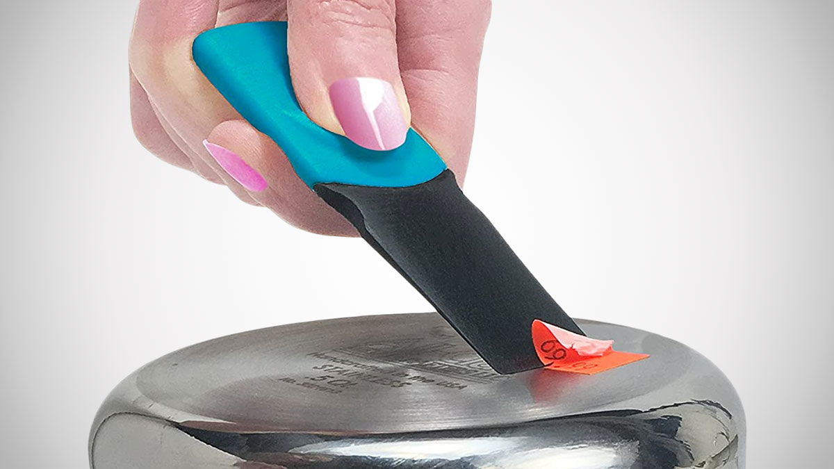 Thumb Scraper Sticker & Gunk Remover Thumb Scraper Sticker & Gunk Remover