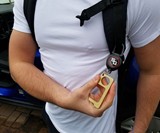 Hygiene Hand Antimicrobial Brass Door Opener & Stylus