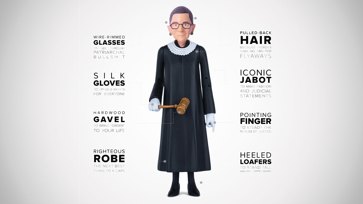 Ruth Bader Ginsburg Action Figure Ruth Bader Ginsburg Action Figure