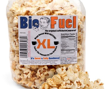 Biofuel Caffeinated Popcorn Biofuel Caffeinated Popcorn