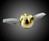 Golden Snitch Fidget Spinner