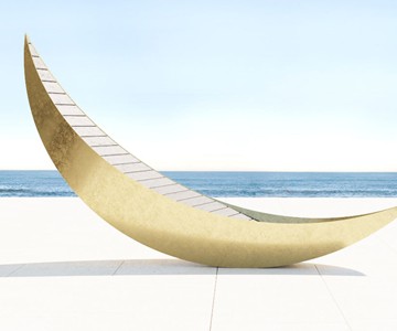 Metallofficina MOON Chaise Lounge