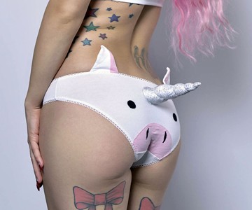 3D Unicorn Underwear 3D Unicorn Underwear