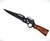 Gun Shaped Knife with LED Light