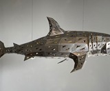 Geometric Shark Chandelier