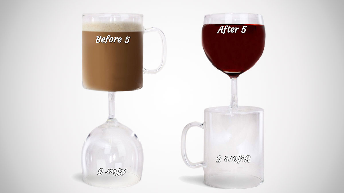Before & After 5 Coffee & Wine Glass Before & After 5 Coffee & Wine Glass