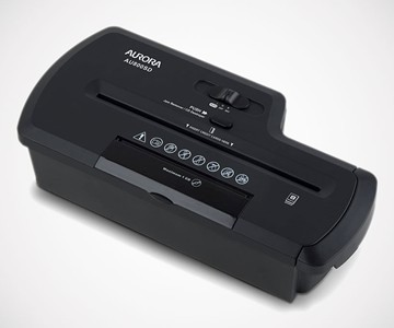 Aurora Professional Strip Cut Paper & Plastic Shredder Aurora Professional Strip Cut Paper & Plastic Shredder
