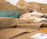 The Ripple Rug Cat Play Mat